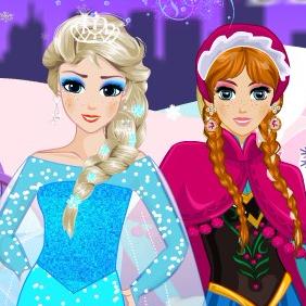 friv elsa and anna games